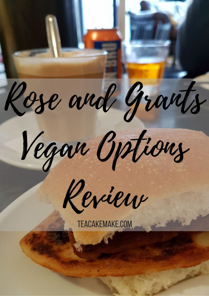 Rose and Grants Glasgow vegan review